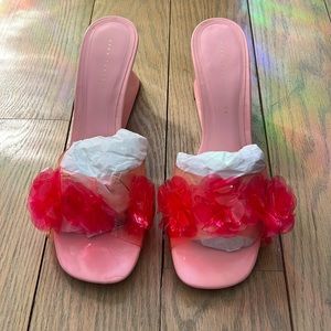 Zara Pink Jelly Wedges